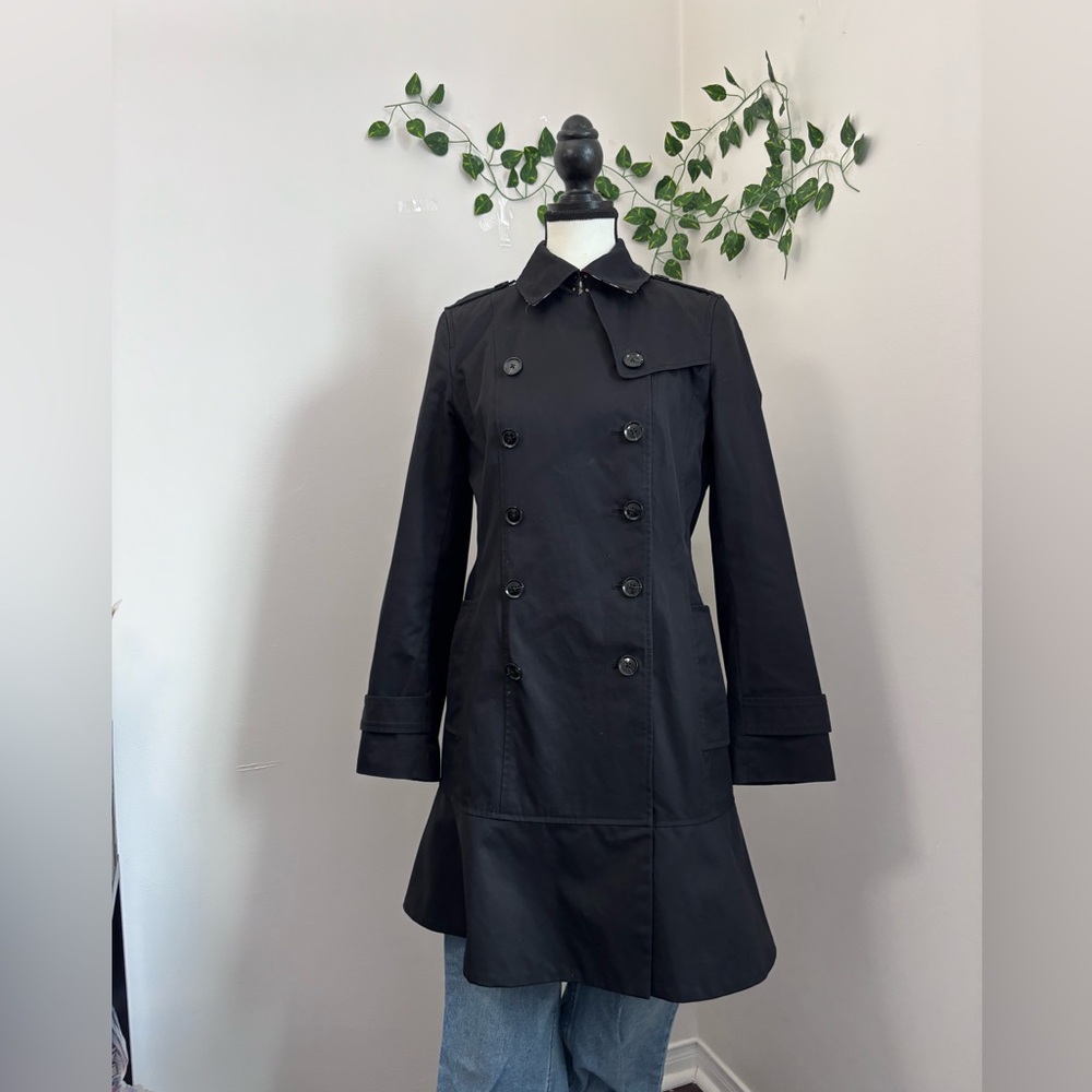 Banana Republic Black Trench Coat